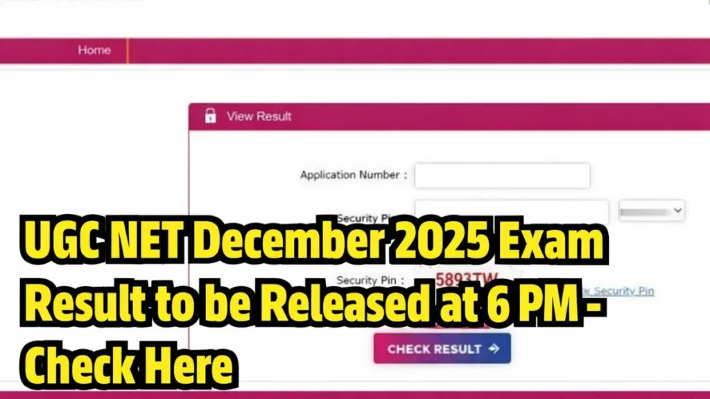 UGC NET December Result 2025